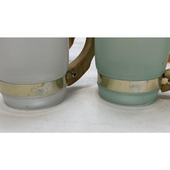 6 Vintage/Retired Circa Mid 1960’s. Pastel Mugs - Picture 4 of 8